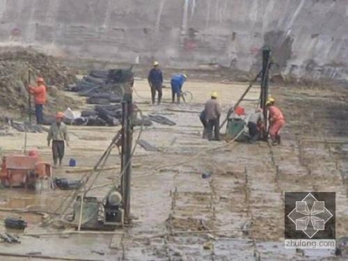 宛城我公司承建北京房山区水池地基注浆加固工程